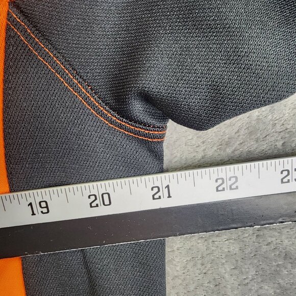 Mens Nike Dri-Fit Orange & Black Polo Shirt OSU Oklahoma State Short Sleeve M - Picture 10 of 12